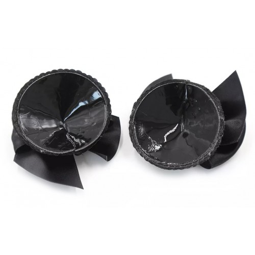 Черные пэстисы с черными бантиками