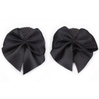 Черные пэстисы с черными бантиками