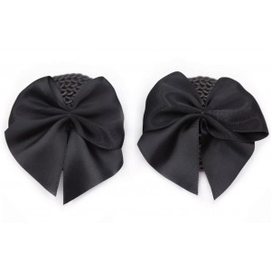 Черные пэстисы с черными бантиками