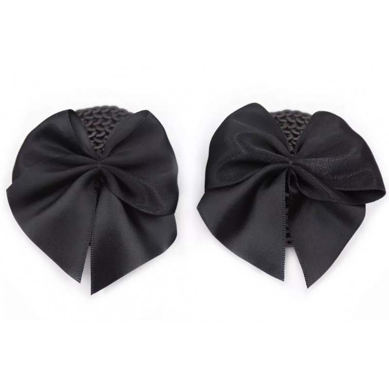 Черные пэстисы с черными бантиками