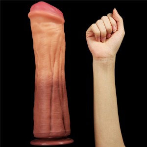 Фаллос-гигант на присоске Lovetoy Nature Cock King Sized 30 см Фаллос-гигант на присоске Lovetoy Nature Cock King Sized 30 см (иной угол)
