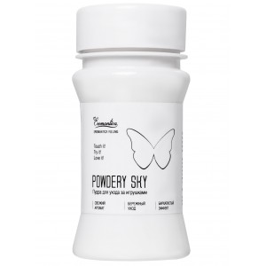 Пудра для ухода за игрушками Eromantica «Powdery Sky», с ароматом мяты, 40 г