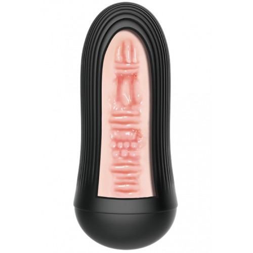 Мастурбатор в колбе с регуляцией силы сжатия Pretty Love Alice