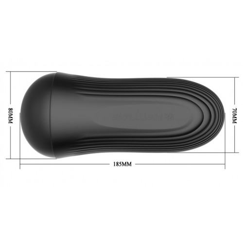 Мастурбатор в колбе с регуляцией силы сжатия Pretty Love Alice