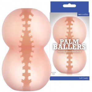 Мастурбатор с уникальным рельефом Palm Ballers Flesh