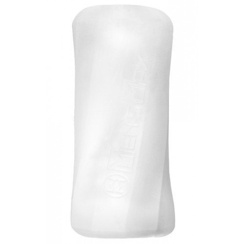 Мастурбатор нереалистичный MensMax XROSS BEADS×ROCK CLOSE, TPE, прозрачный, 14,2 см