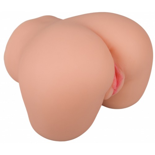 Реалистичный вибромастурбатор с функцией всасывания и звуковым сопровождением Satisfaction Cutie Lush