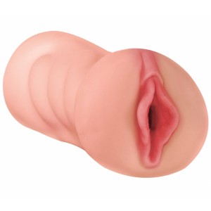 Двойной мастурбатор Satisfaction Magazine Morning Angel - ротик с зубками и вагина (иной угол)