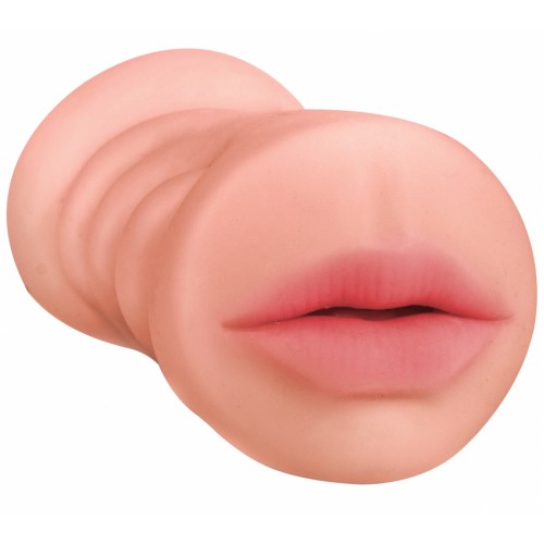 Двойной мастурбатор Satisfaction Magazine Morning Angel - ротик с зубками и вагина