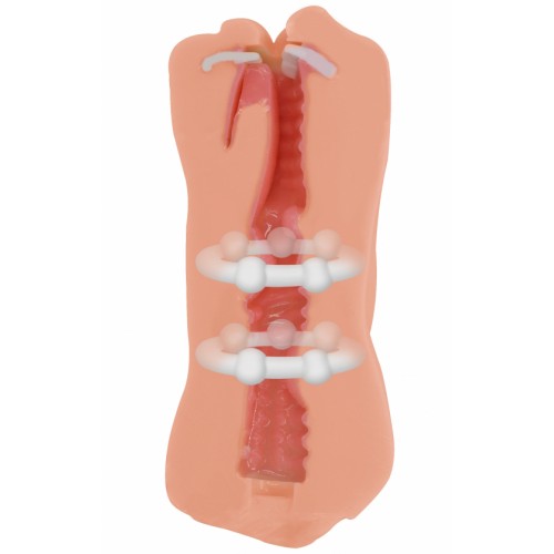 Двойной мастурбатор Satisfaction Magazine Morning Angel - ротик с зубками и вагина