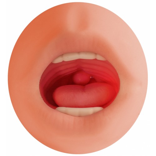 Двойной мастурбатор Satisfaction Magazine Morning Angel - ротик с зубками и вагина