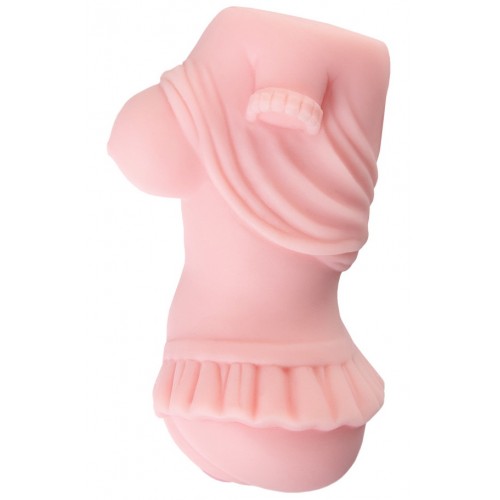Мастурбатор реалистичный TOYFA Juicy Pussy Little flower, TPE, телесный, 11,5 см
