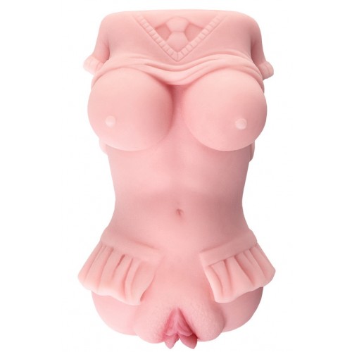 Мастурбатор реалистичный TOYFA Juicy Pussy Little flower, TPE, телесный, 11,5 см