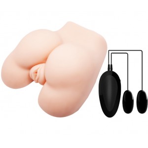 Мастурбатор с вибрацией попка и вагина CRAZY BULL (иной угол)