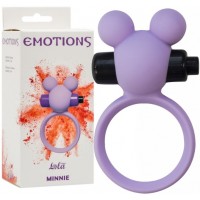 Эрекционное виброкольцо Emotions Minnie Purple