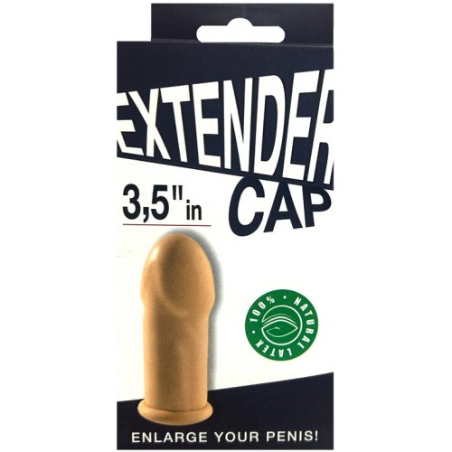 Удлиняющая латексная насадка Extender + 9 см