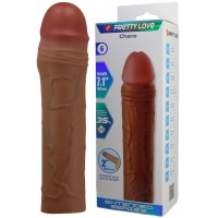 Удлиняющая насадка Pretty Love Chane мулат + 5 см