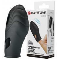 Рельефная вибронасадка на палец Pretty Love Lich