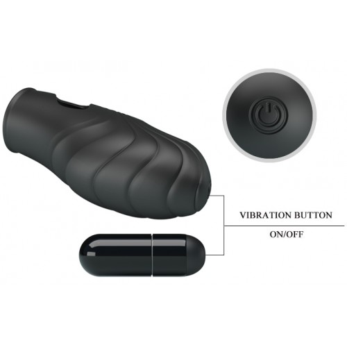 Рельефная вибронасадка на палец Pretty Love Lich