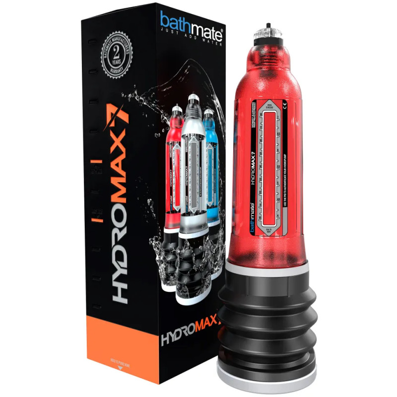 Гидропомпа Bathmate HydroMAX7 (Hydromax X30) красная Original