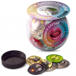 Презерватив Maxus №1 Special точечно-ребристый (иной угол)