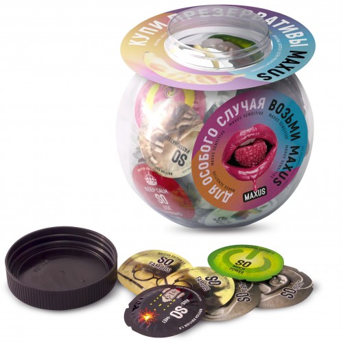 Презерватив Maxus №1 Special точечно-ребристый