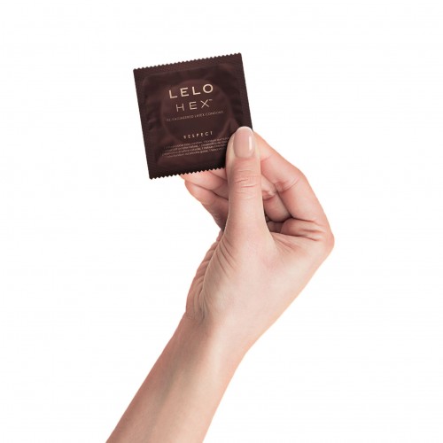 Презерватив Lelo Hex Respect XL увеличенного размера 1 шт
