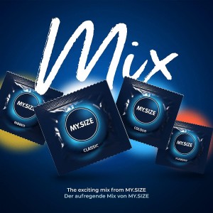 Презервативы My.Size Mix №28 размер 69 (иной угол)