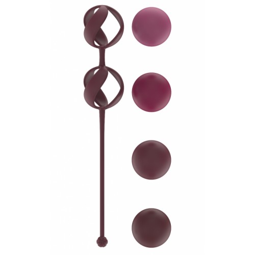 Набор вагинальных шариков Love Story Valkyrie Wine Red
