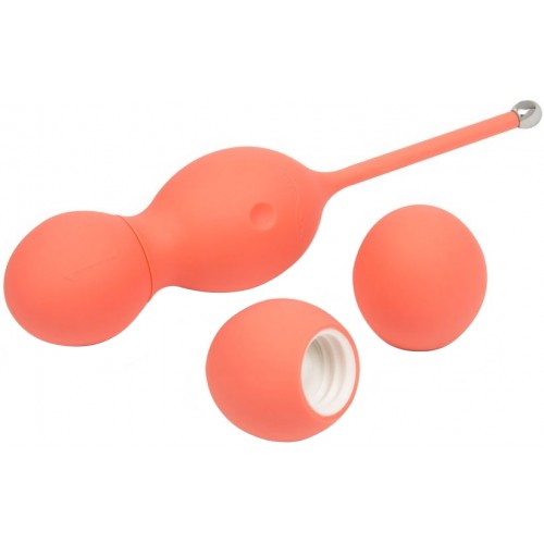 Вагинальные смарт-шарики с вибрацией We-Vibe Bloom