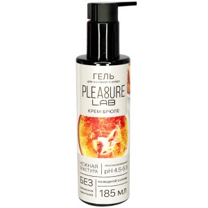 Съедобный лубрикант Pleasure Lab со вкусом крем-брюле 185 мл