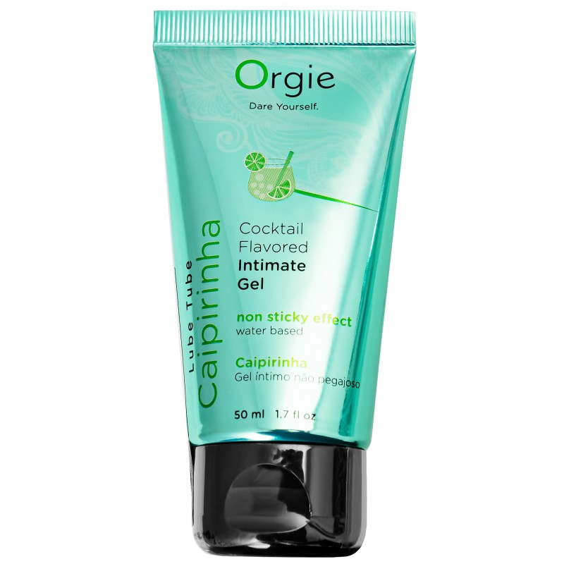 Интимный гель Orgie LUBE TUBE COCKTAIL на водной основе, со вкусом кайпириньи, 50 мл