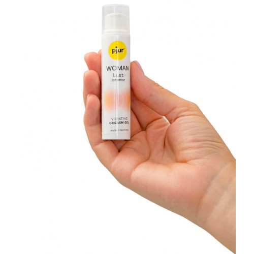 Гель Pjur Woman Lust Intense с усиленным эффектом вибрации со вкусом апельсина 15 мл