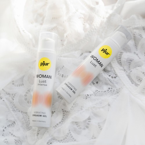 Гель Pjur Woman Lust Intense с усиленным эффектом вибрации со вкусом апельсина 15 мл