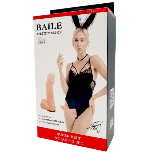 Реалистичный страпон с мошонкой