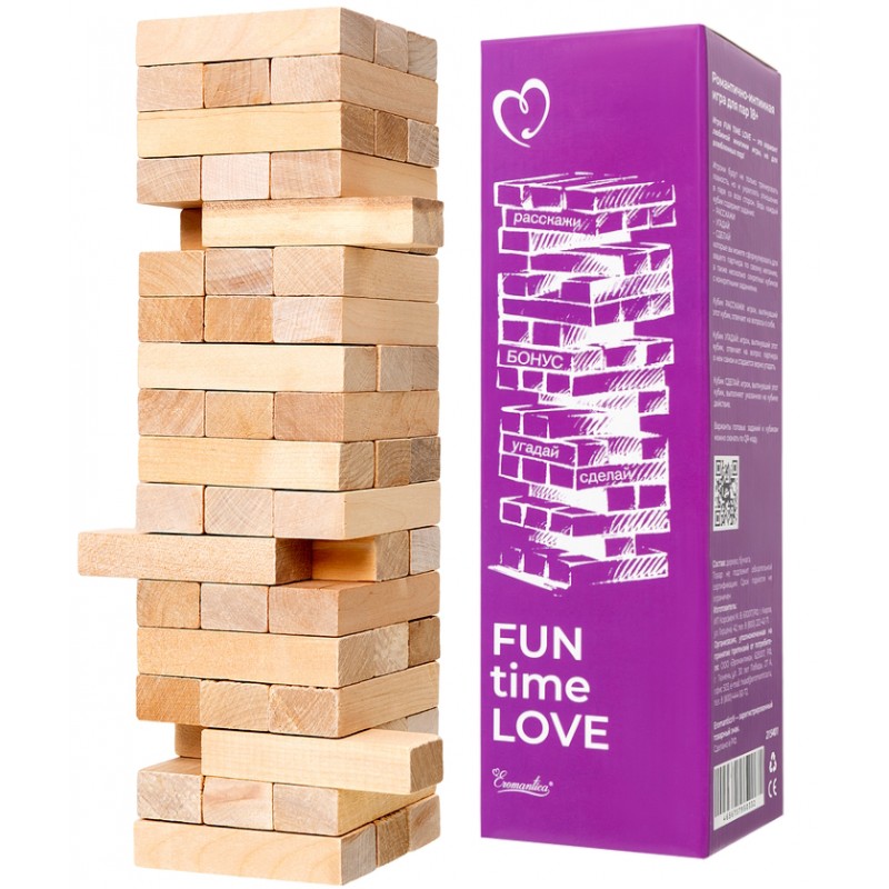 Игра для влюбленных пар Eromantica, «Падающая башня Fun time love»