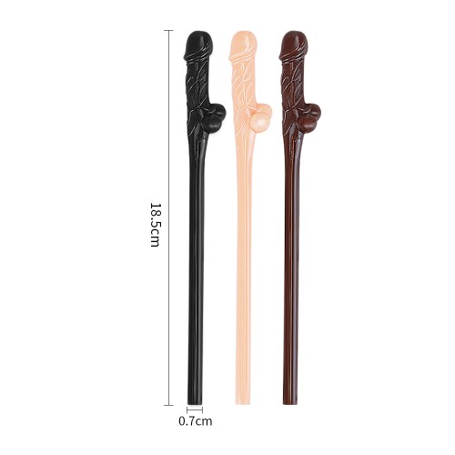 Набор трубочек для коктейлей Original Willy Straws