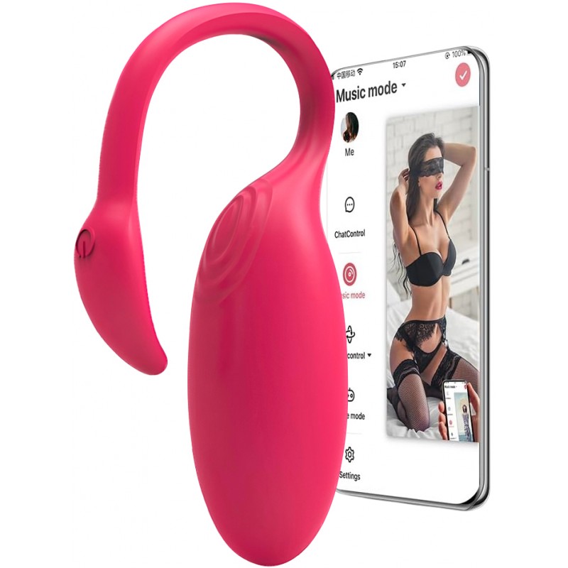 Смарт-вибратор с Bluetooth-управлением Magic Motion Flamingo
