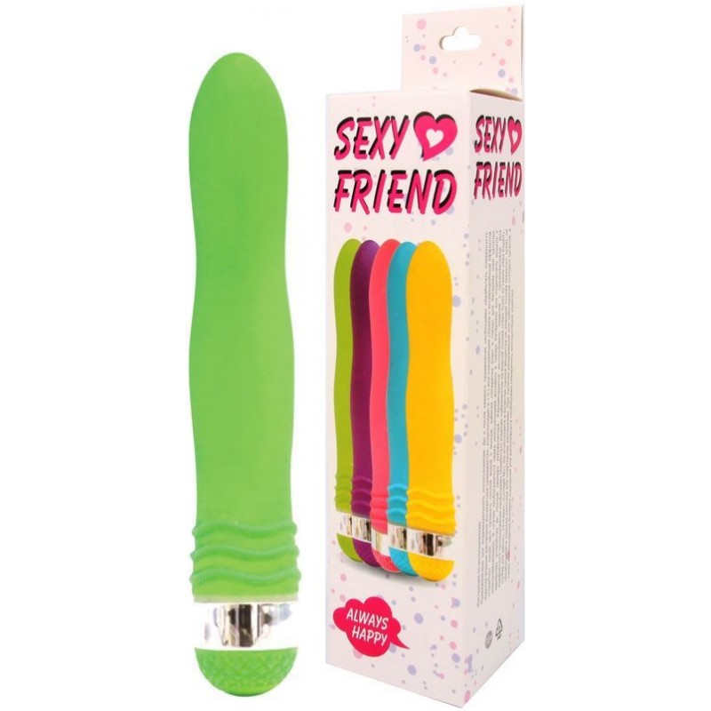 Многофункциональный вибратор Sexy Friend салатовый