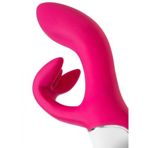 Смарт-вибратор с клиторальным стимулятором Embrace me розовый