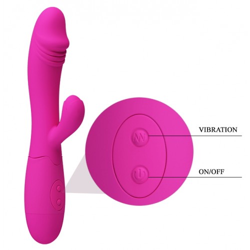 Вибратор  Snappy с 30 функциями вибрации подзаряжаемый 