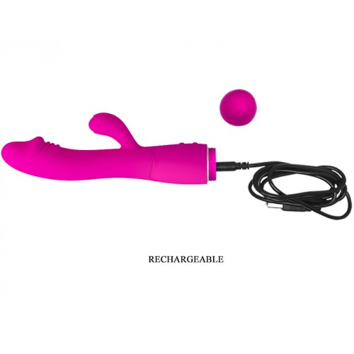 Вибратор  Snappy с 30 функциями вибрации подзаряжаемый 