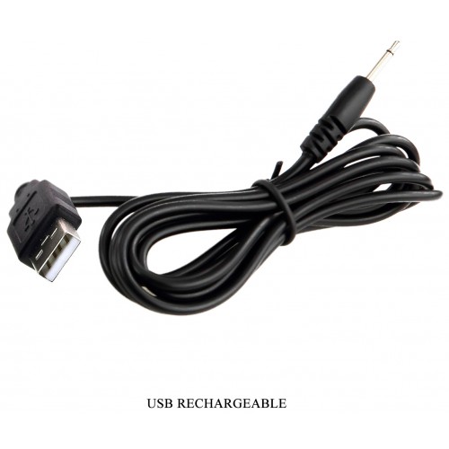 Перезаряжаемый вибратор с клиторальным стимулятором Pretty Love Prescott фиолетовый