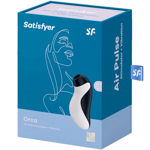 Вакуумно-волновой стимулятор клитора с вибрацией Satisfyer Orca