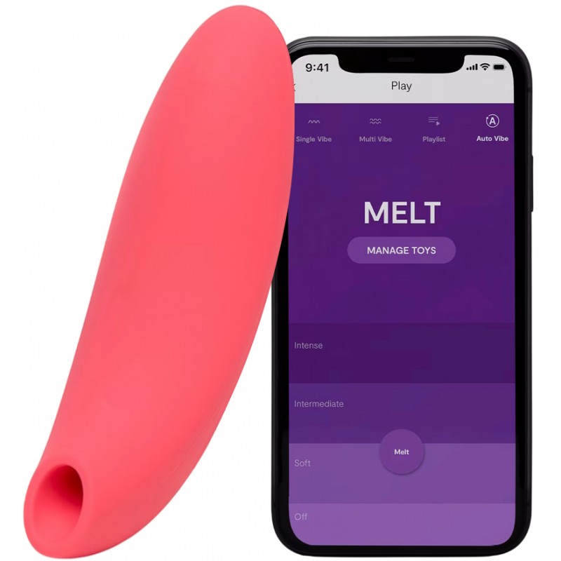 Вакуумно-волновой смарт-стимулятор клитора We-Vibe Melt
