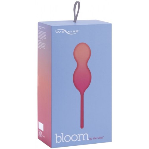 Вагинальные смарт-шарики с вибрацией We-Vibe Bloom