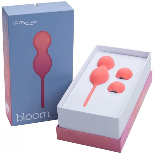 Вагинальные смарт-шарики с вибрацией We-Vibe Bloom