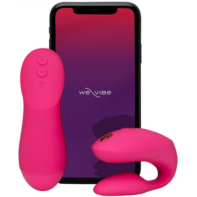 Смарт-вибратор для двоих We-Vibe Chorus Pro розовый