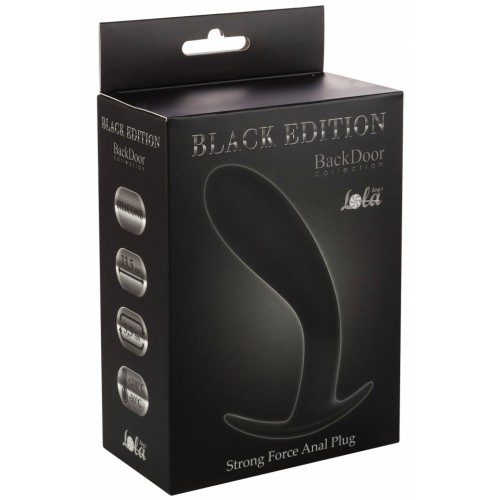 Массажер простаты Strong Force Anal Plug Black