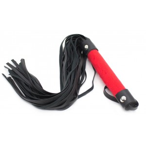  БДСМ набор из пяти предметов красного цвета (иной угол)